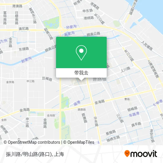 振川路/明山路(路口)地图