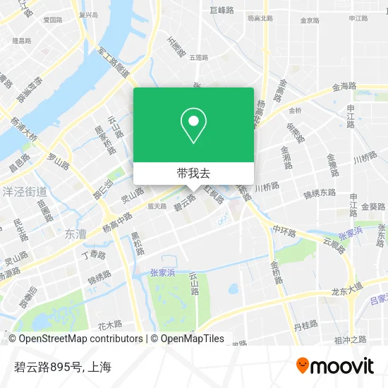 碧云路895号地图