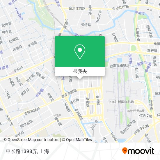 申长路1398弄地图