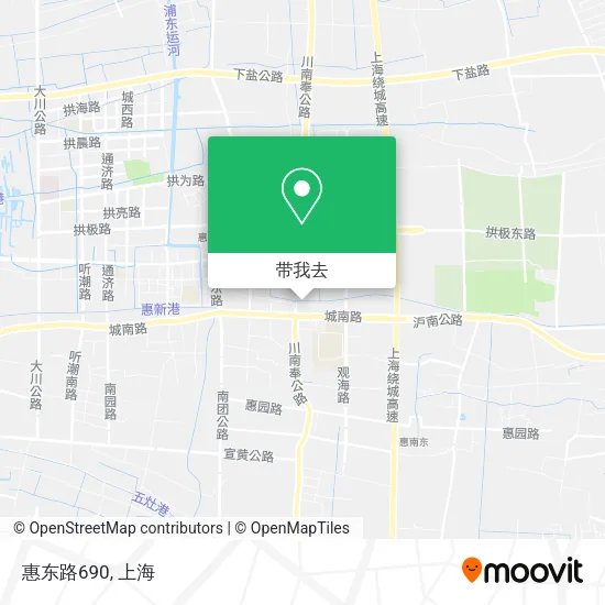 惠东路690地图