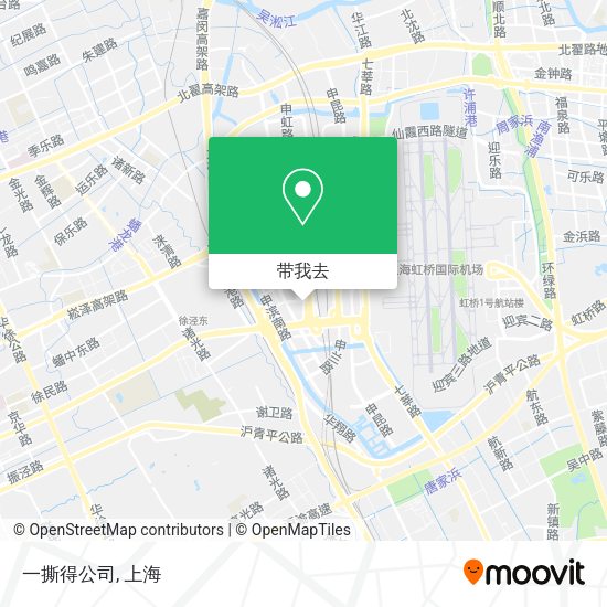 一撕得公司地图