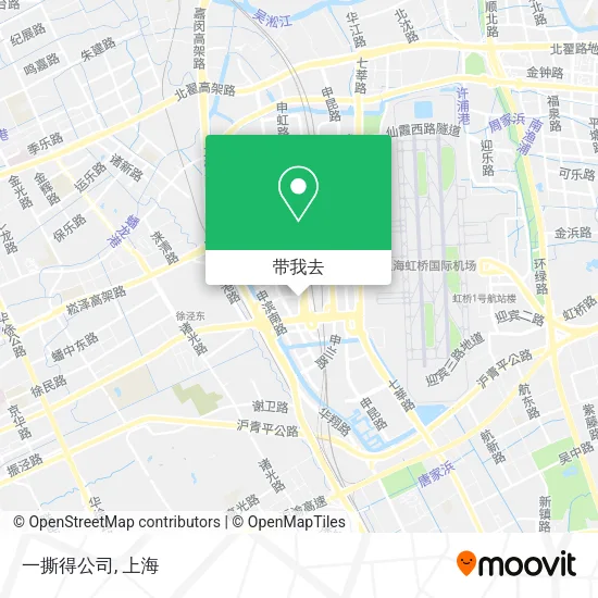 一撕得公司地图