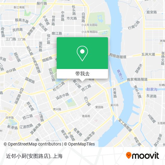 近邻小厨(安图路店)地图