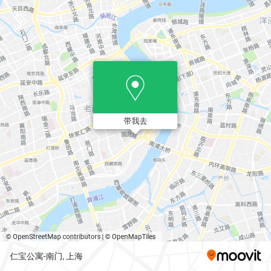 仁宝公寓-南门地图