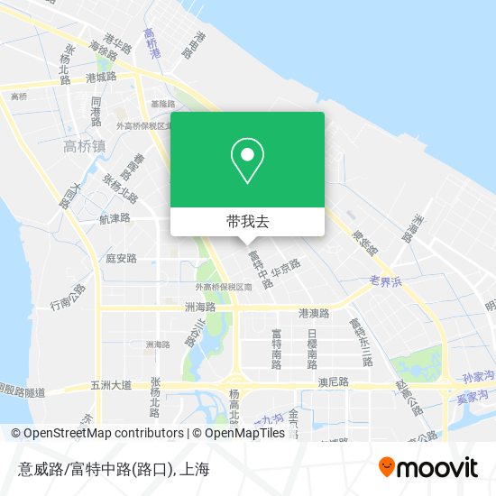 意威路/富特中路(路口)地图