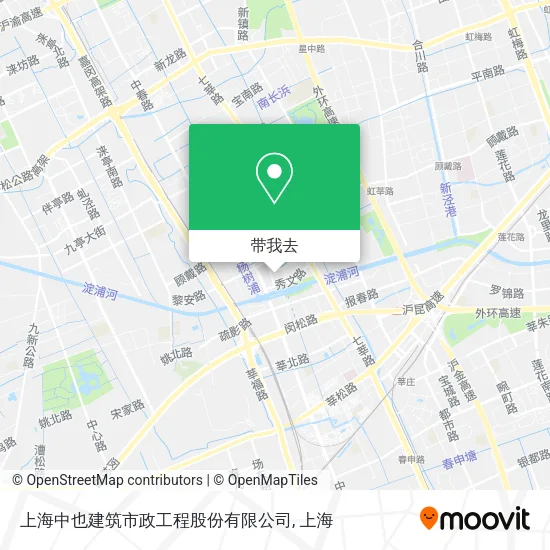 上海中也建筑市政工程股份有限公司地图