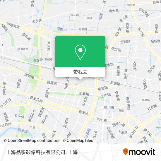 上海品臻影像科技有限公司地图