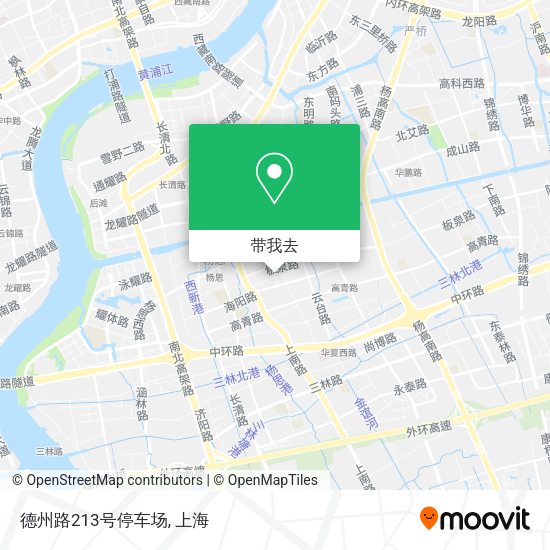德州路213号停车场地图