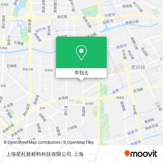上海星杜新材料科技有限公司地图