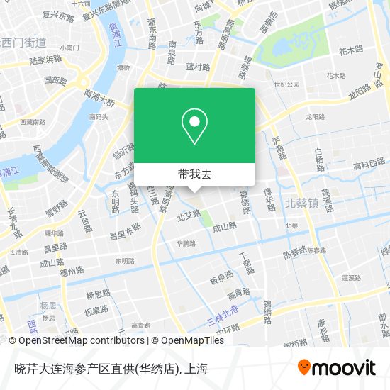 晓芹大连海参产区直供(华绣店)地图