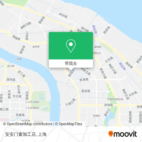 安安门窗加工店地图