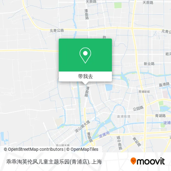 乖乖淘英伦风儿童主题乐园(青浦店)地图