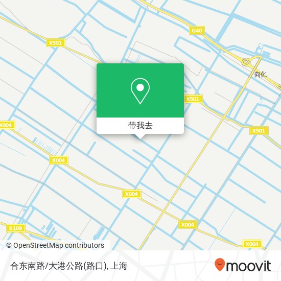 合东南路/大港公路(路口)地图