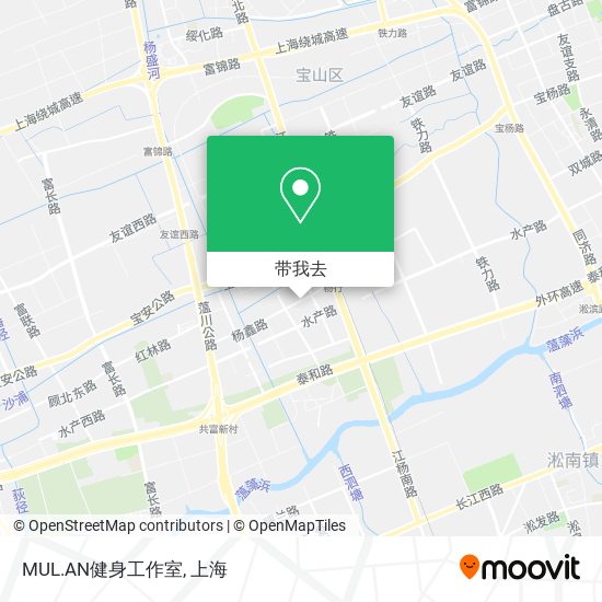 MUL.AN健身工作室地图