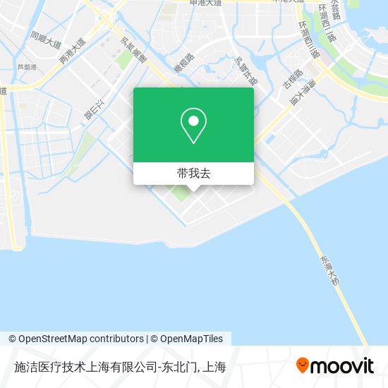 施洁医疗技术上海有限公司-东北门地图