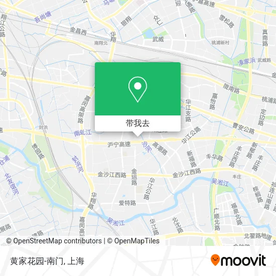 黄家花园-南门地图