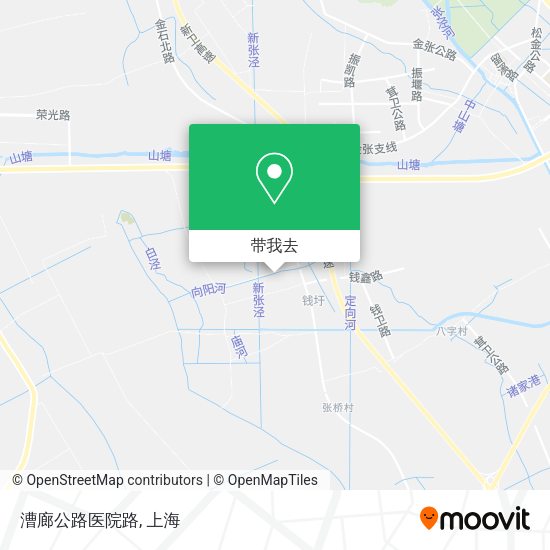 漕廊公路医院路地图
