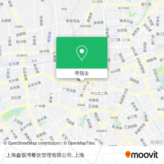 上海鑫饭湾餐饮管理有限公司地图
