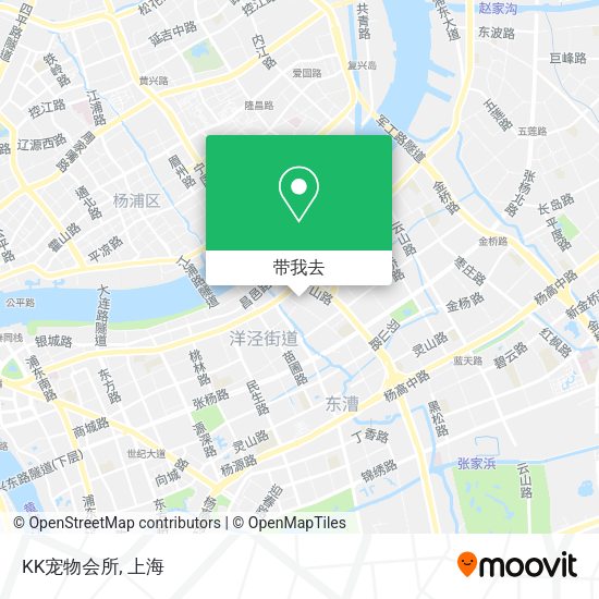 KK宠物会所地图