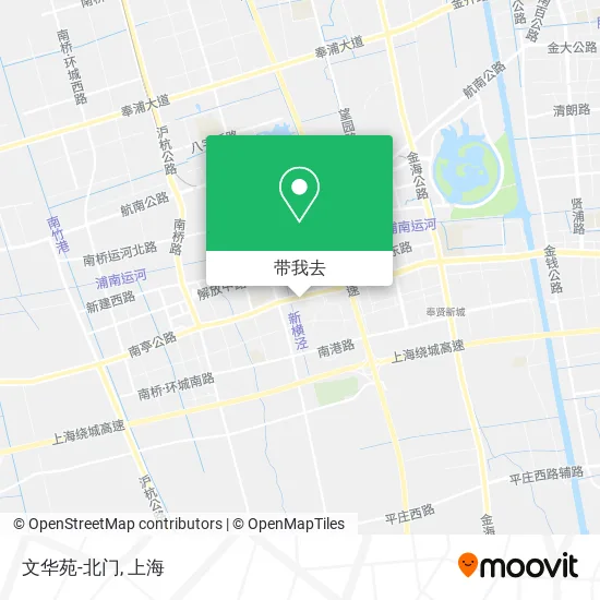 文华苑-北门地图