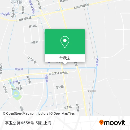 亭卫公路6558号-5幢地图