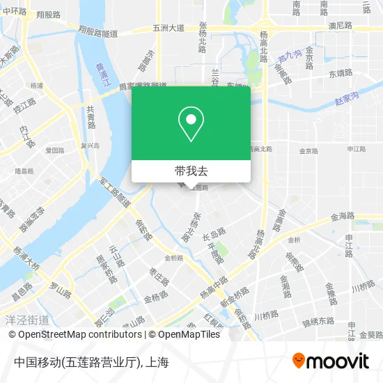 中国移动(五莲路营业厅)地图