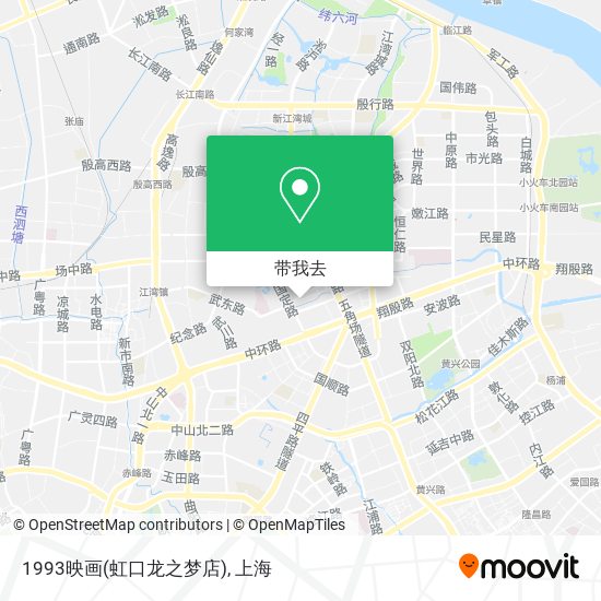 1993映画(虹口龙之梦店)地图