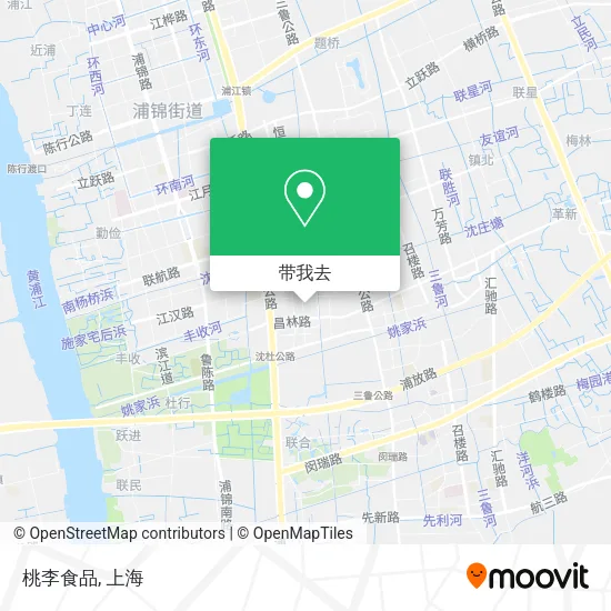 桃李食品地图