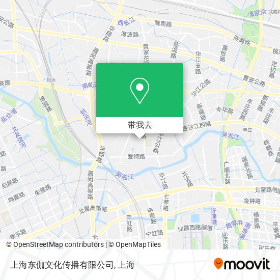 上海东伽文化传播有限公司地图