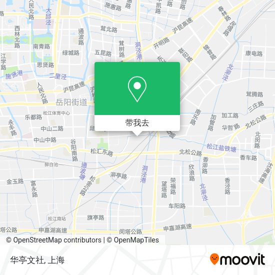 华亭文社地图