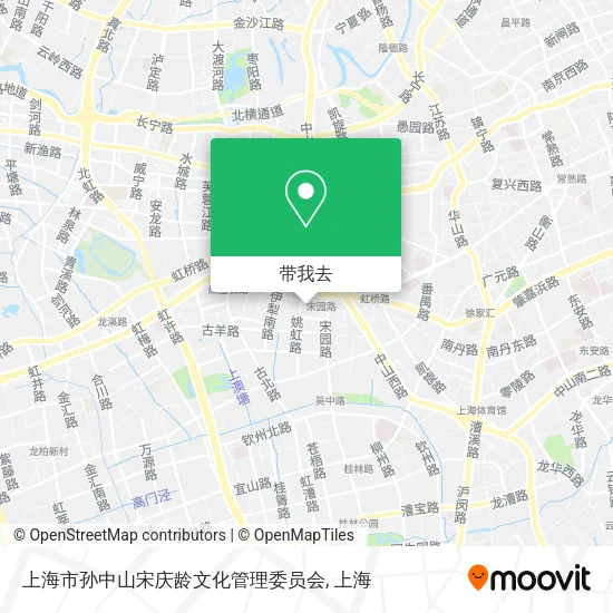 上海市孙中山宋庆龄文化管理委员会地图