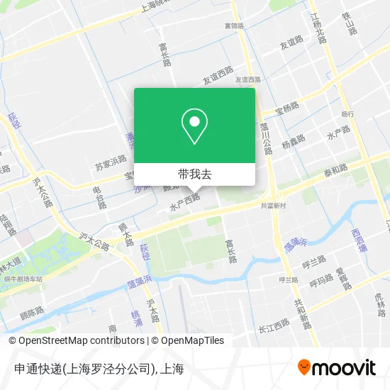申通快递(上海罗泾分公司)地图
