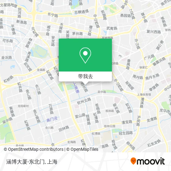 涵博大厦-东北门地图
