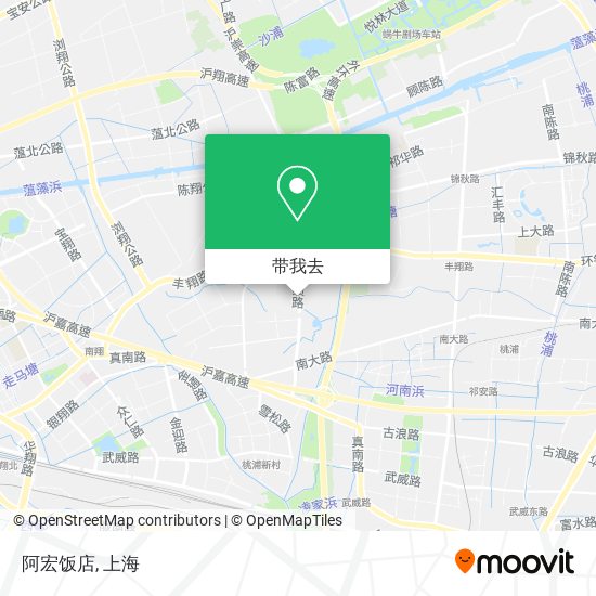 阿宏饭店地图