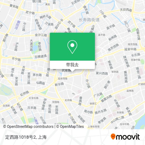 定西路1018号2地图