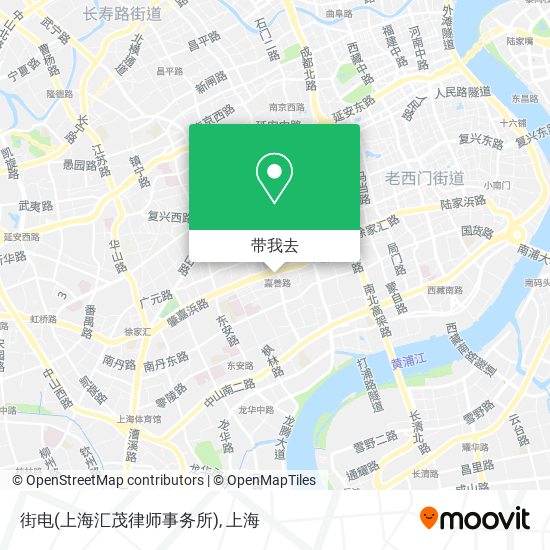 街电(上海汇茂律师事务所)地图