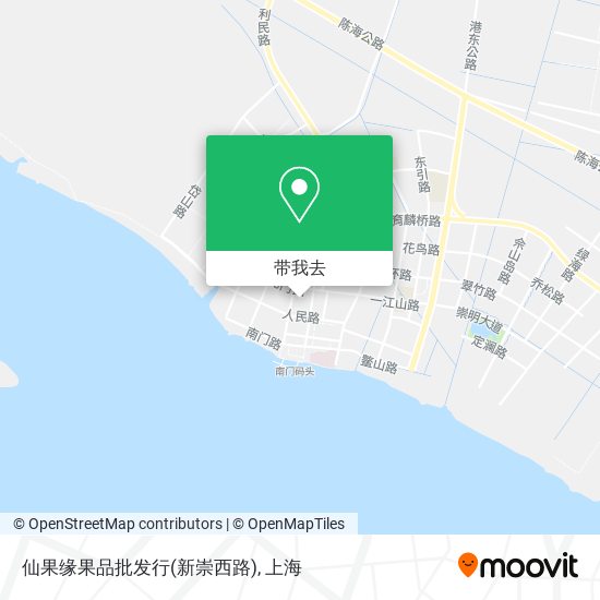 仙果缘果品批发行(新崇西路)地图