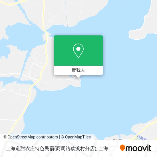 上海道甜农庄特色民宿(商周路蔡浜村分店)地图