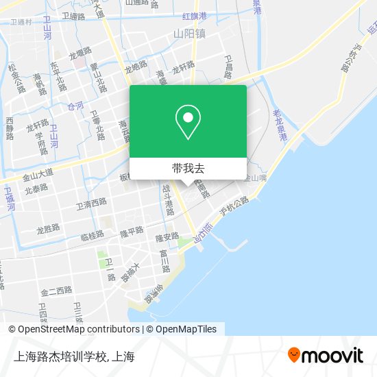 上海路杰培训学校地图