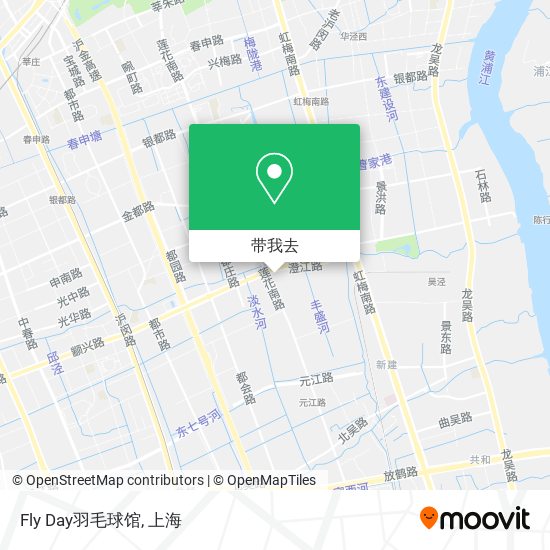 Fly Day羽毛球馆地图