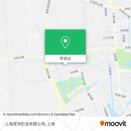 上海挥兴钉业有限公司地图