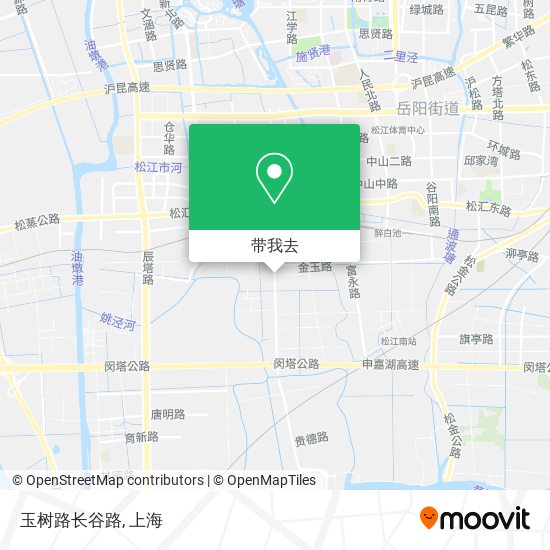 玉树路长谷路地图