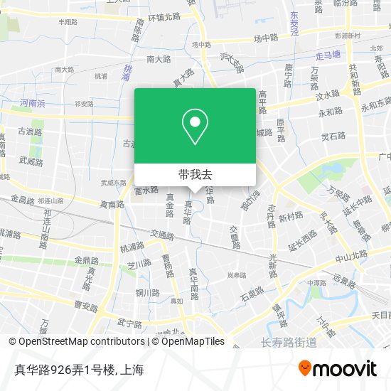 真华路926弄1号楼地图