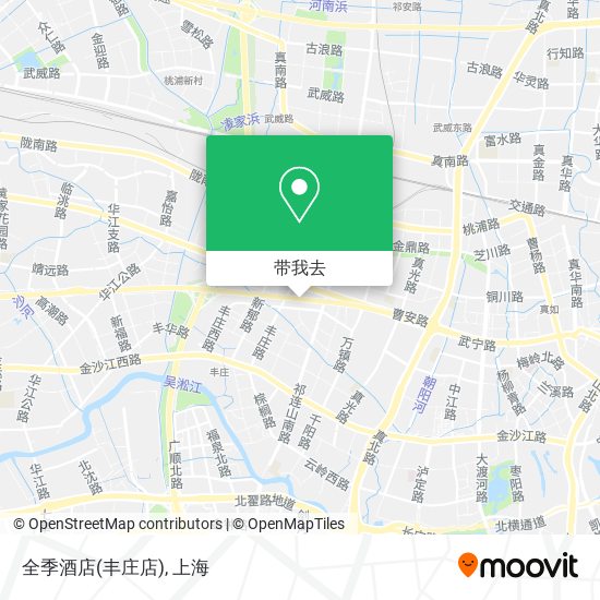 全季酒店(丰庄店)地图