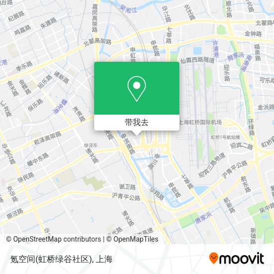 氪空间(虹桥绿谷社区)地图