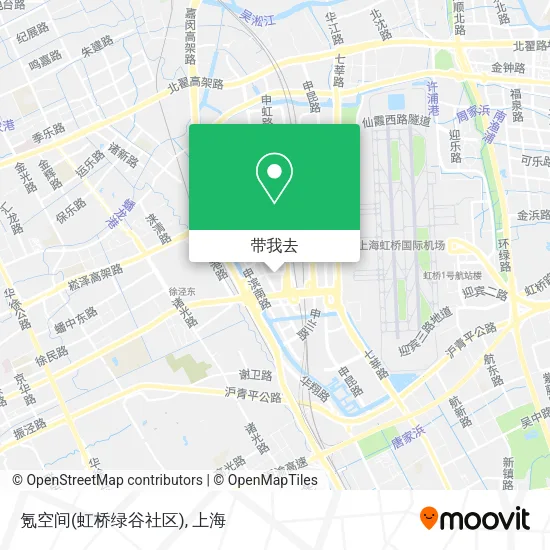 氪空间(虹桥绿谷社区)地图