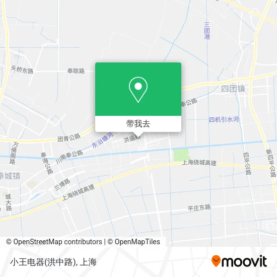 小王电器(洪中路)地图