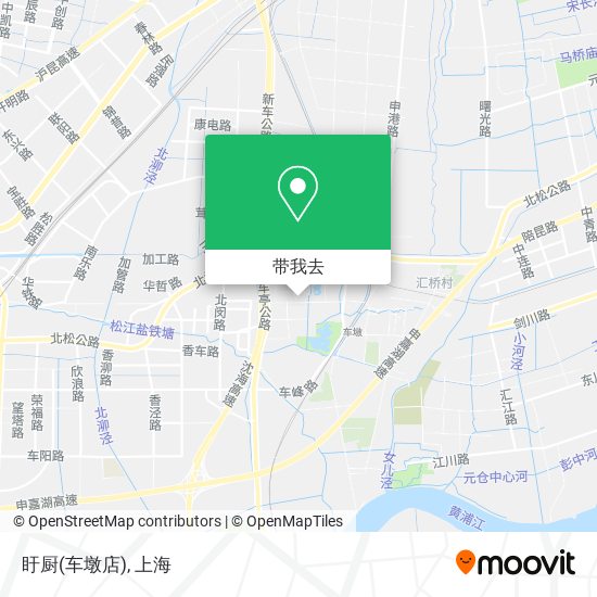 盱厨(车墩店)地图