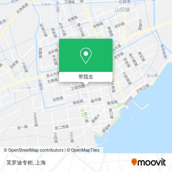 芙罗迪专柜地图