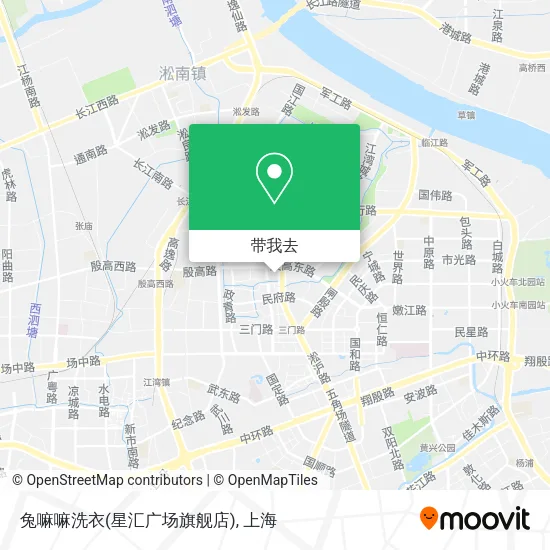 兔嘛嘛洗衣(星汇广场旗舰店)地图